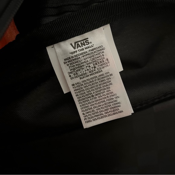 Cans backpack pink and white and black checkered NWT - Picture 9 of 9